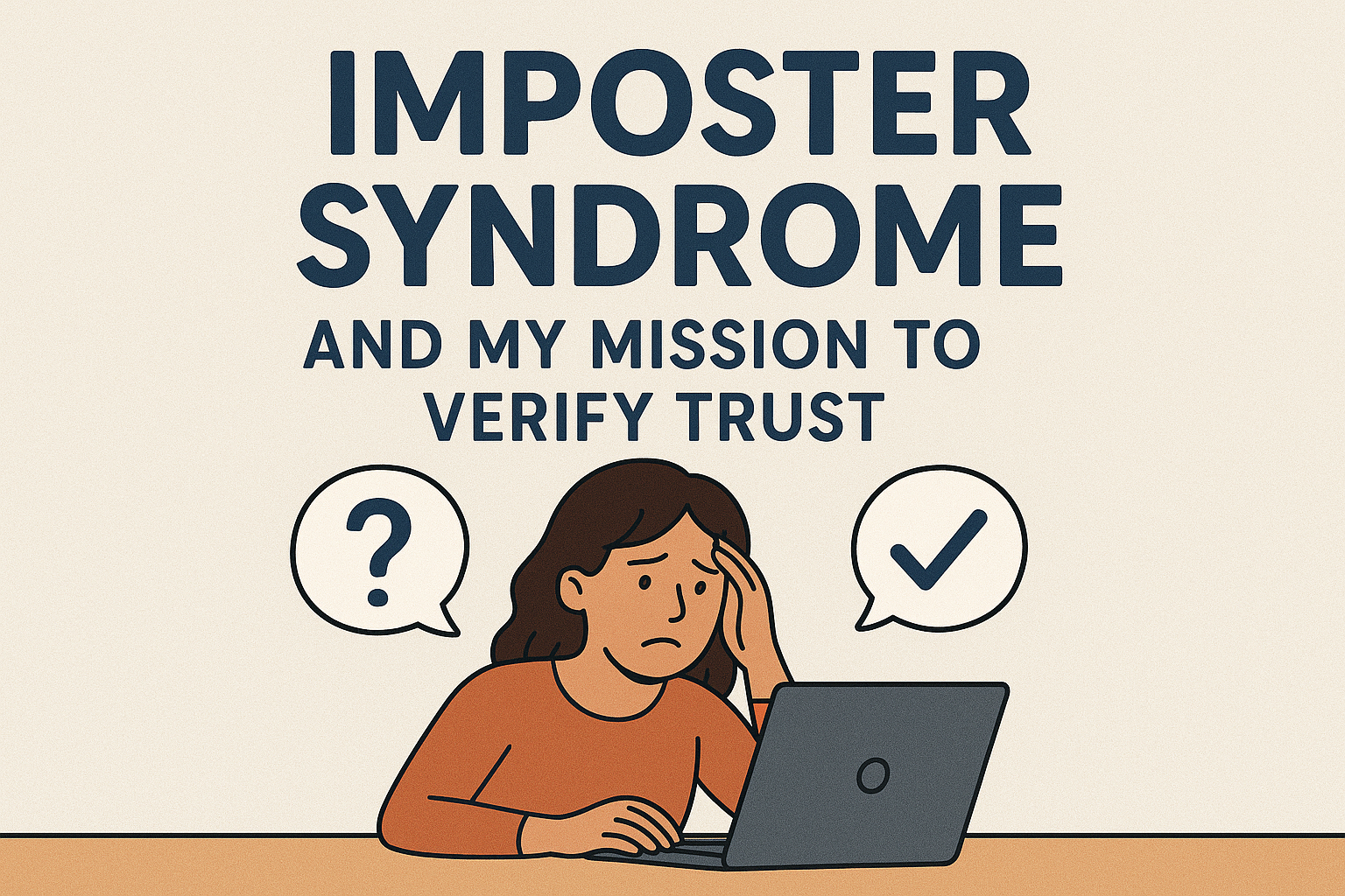 The Mid-90s, Imposter Syndrome, and My Mission to Verify Trust